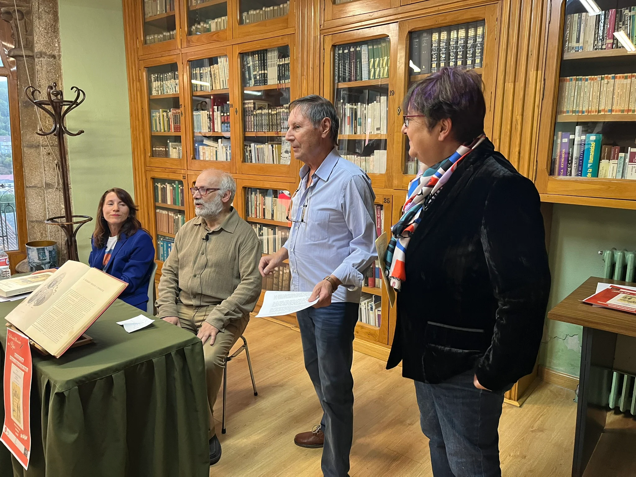 Presentación del facsímil de La Gloriosa en el Casino Obrero de Béjar