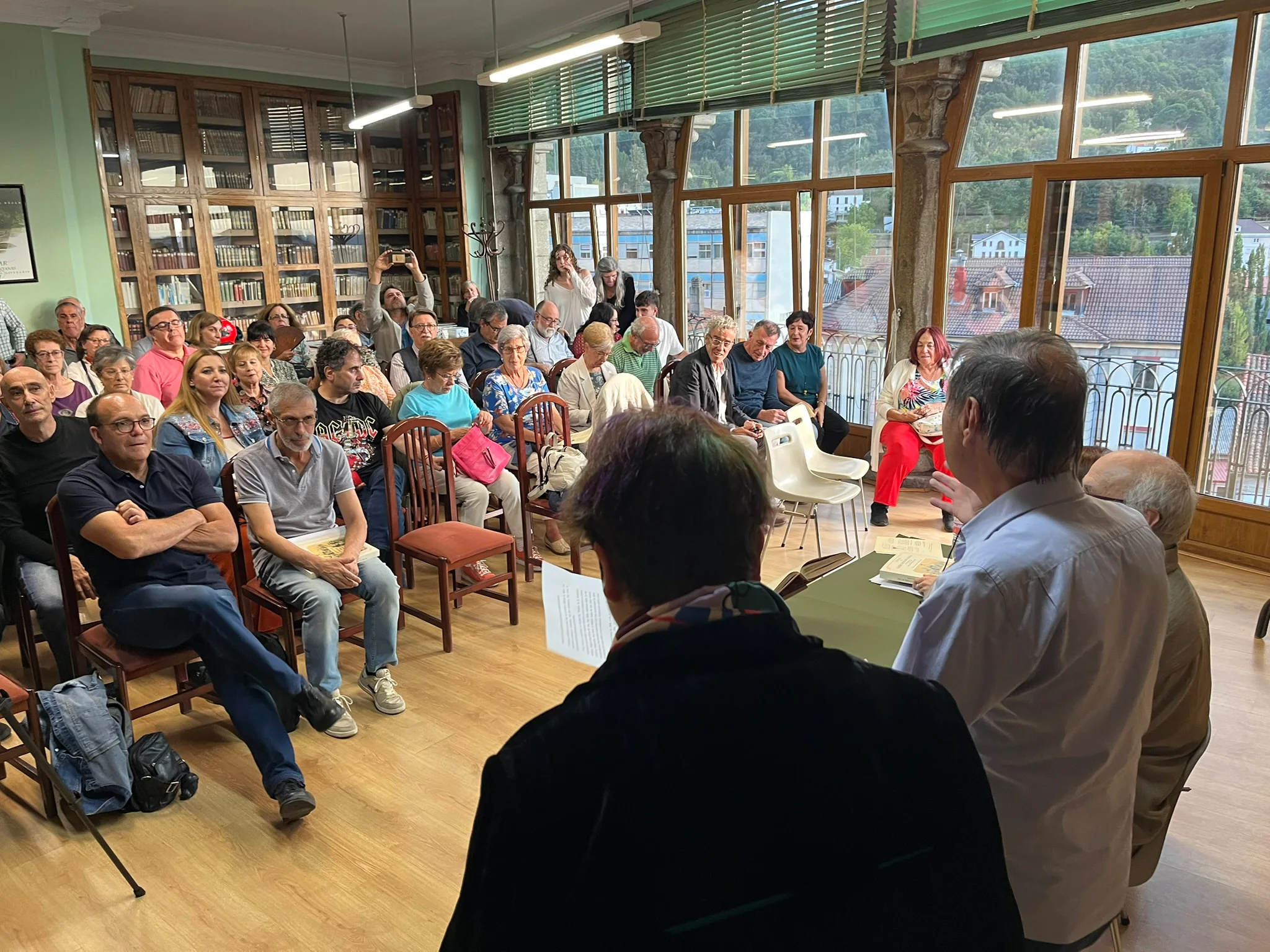 Presentación del facsímil de La Gloriosa en el Casino Obrero de Béjar