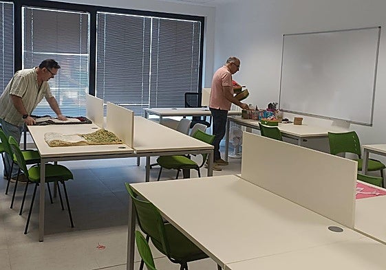 Nueva sala del Centro Ocupacional albense en el Edificio Multiusos.