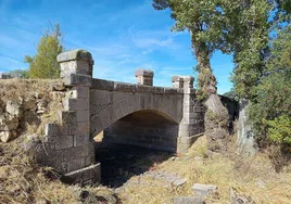 Puente de Muñoz, en La Fuente de San Esteban