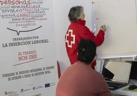 Uno de los cursos de Cruz Roja en Santa Marta de Tormes.