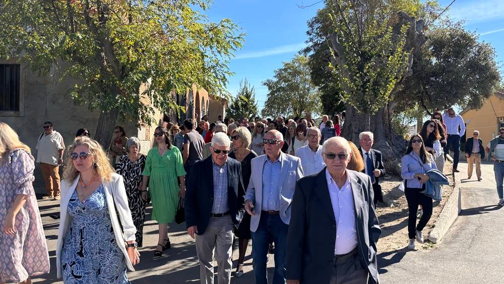 Ritmos de la tierra y bailes para el Santo patrón en Nava de Sotrobal