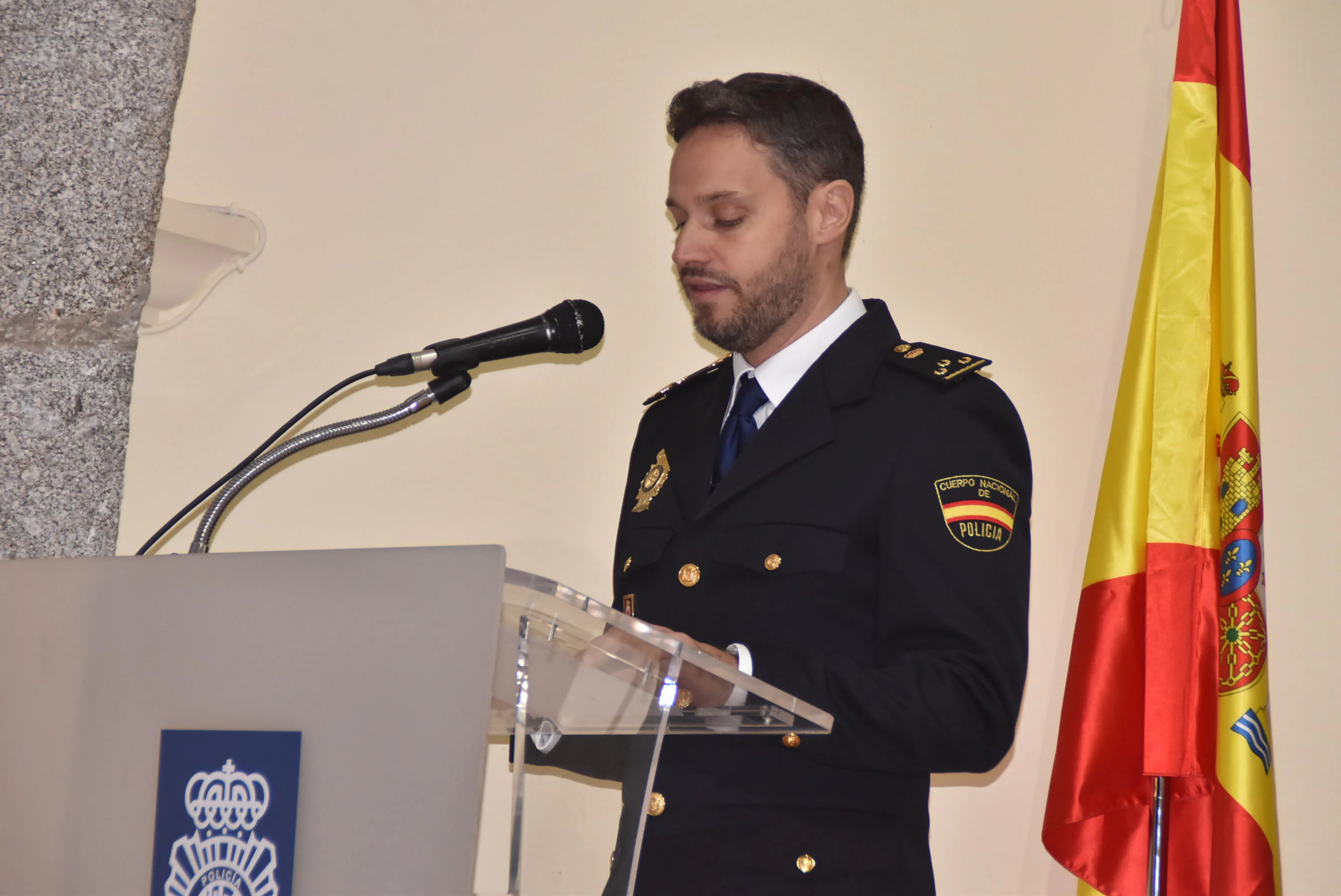 La Policía Nacional en Béjar celebra su día con la entrega de distinciones y reconocimientos