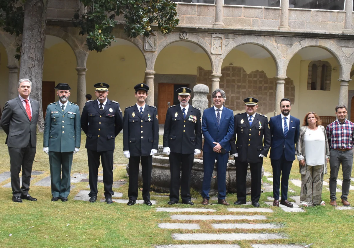 La Policía Nacional en Béjar celebra su día con la entrega de distinciones y reconocimientos