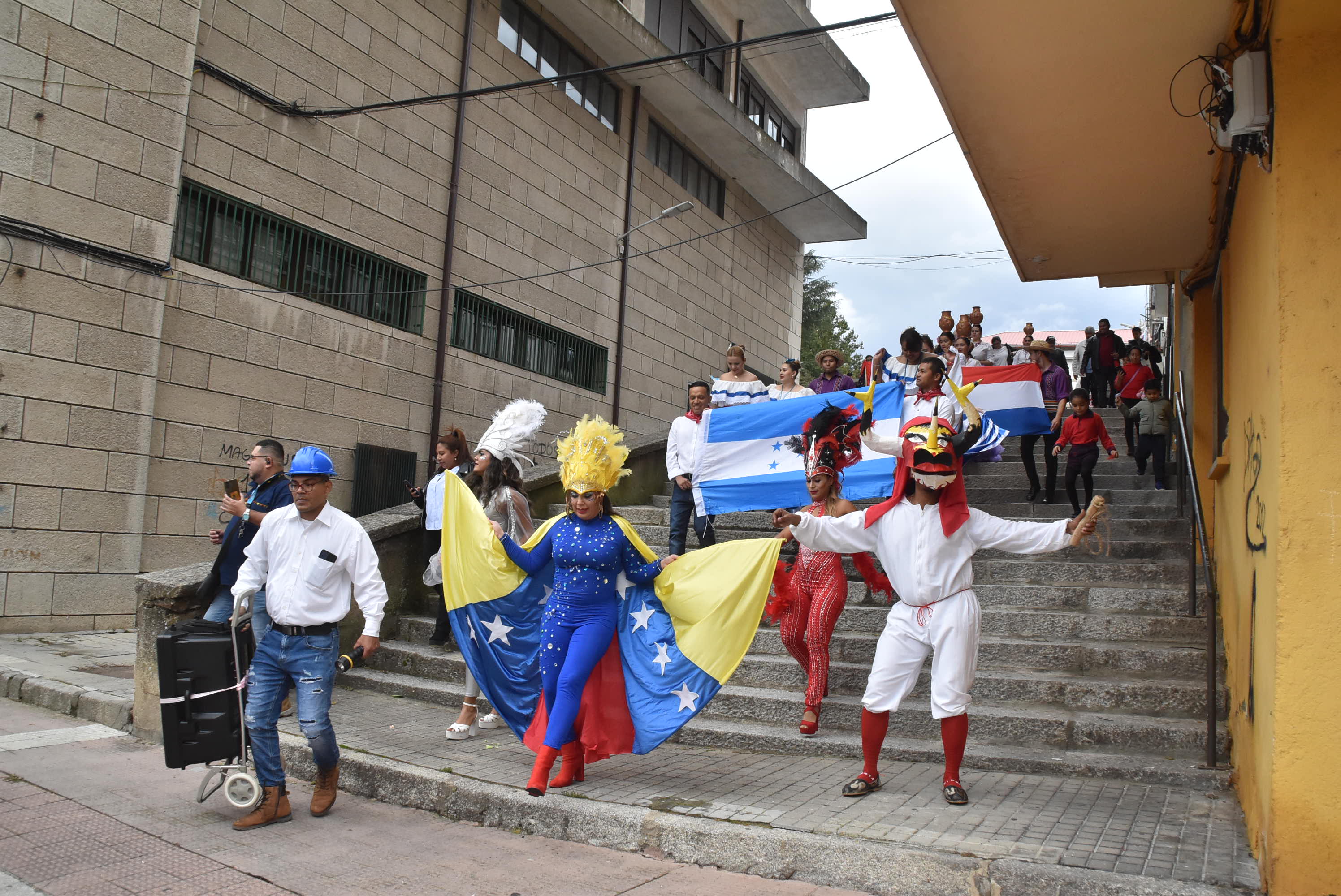 Lleno en Béjar en el primer día de la Hispanidad para fomentar la convivencia