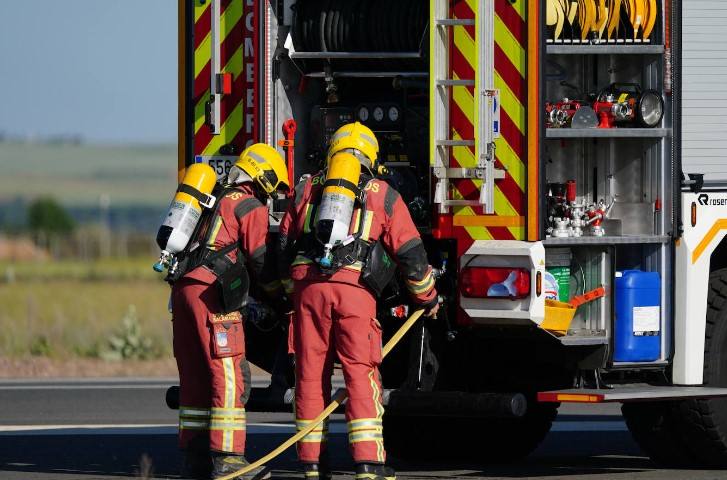 Bomberos de la Diputación de Salamanca.