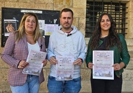 Ana María Castaño, David Bernal y Paola Martín.