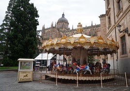 Carrusel del Mercado Navideño del año pasado.