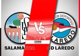 Salamanca UDS - Laredo: horario y cómo ver en directo y por TV el partido de Segunda Federación