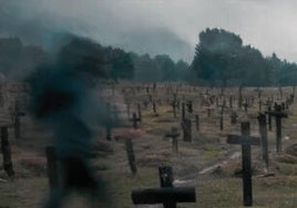 El cementerio de Sad Hill.