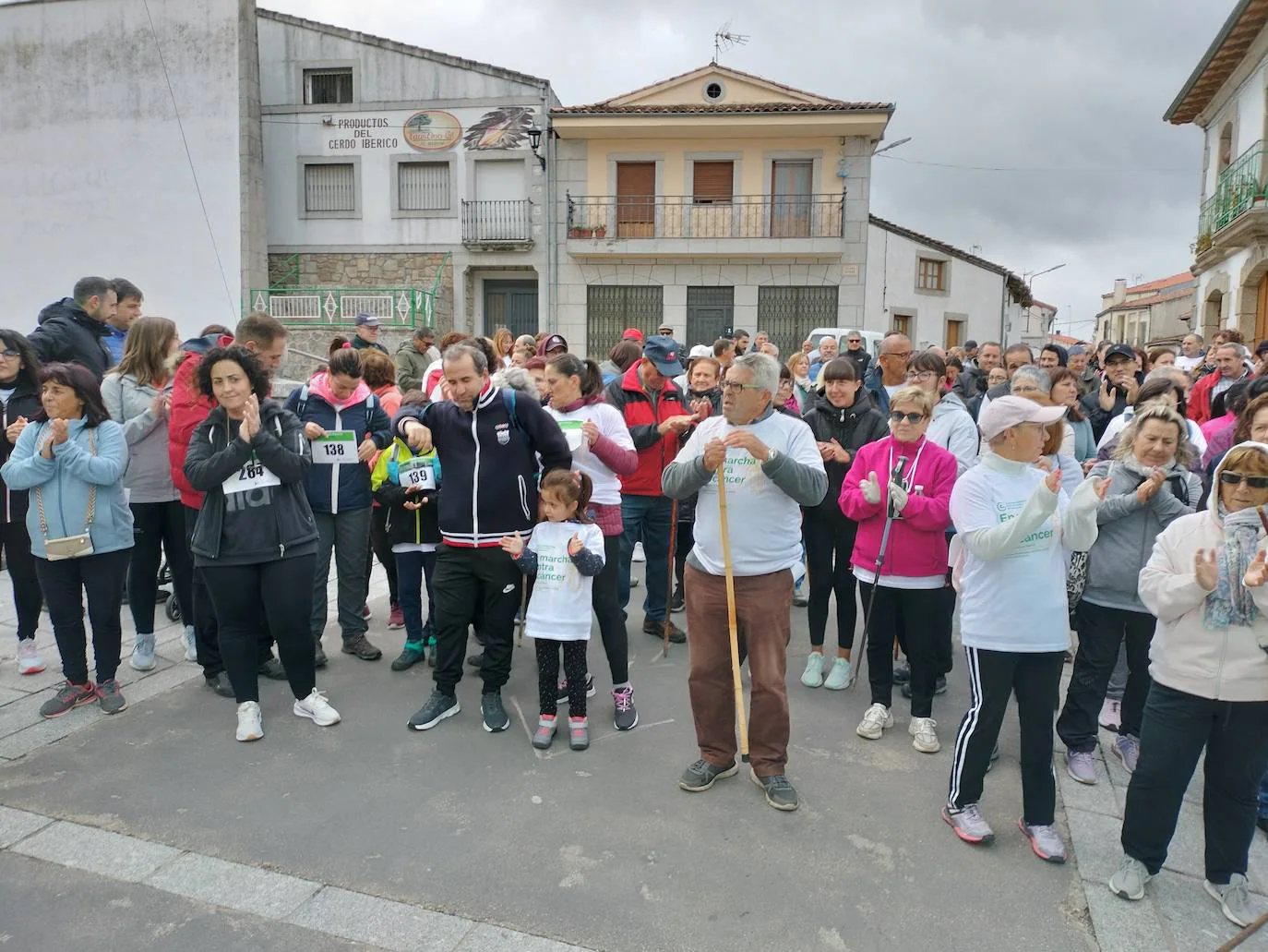 Los Santos se vuelca en la lucha contra el cáncer