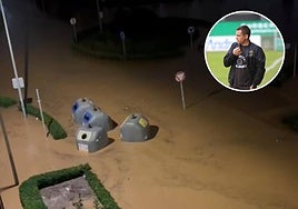 Imagen de la riada nocturna en el Quart de Poblet.