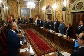 Pleno de la Diputación de Salamanca.