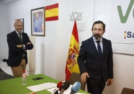 Carlos Menéndez, presidente de Vox, y Javier Teira, al que los críticos miran con esperanza.