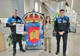 Santiago del Bosque, Sara García y Clemente Iglesias.