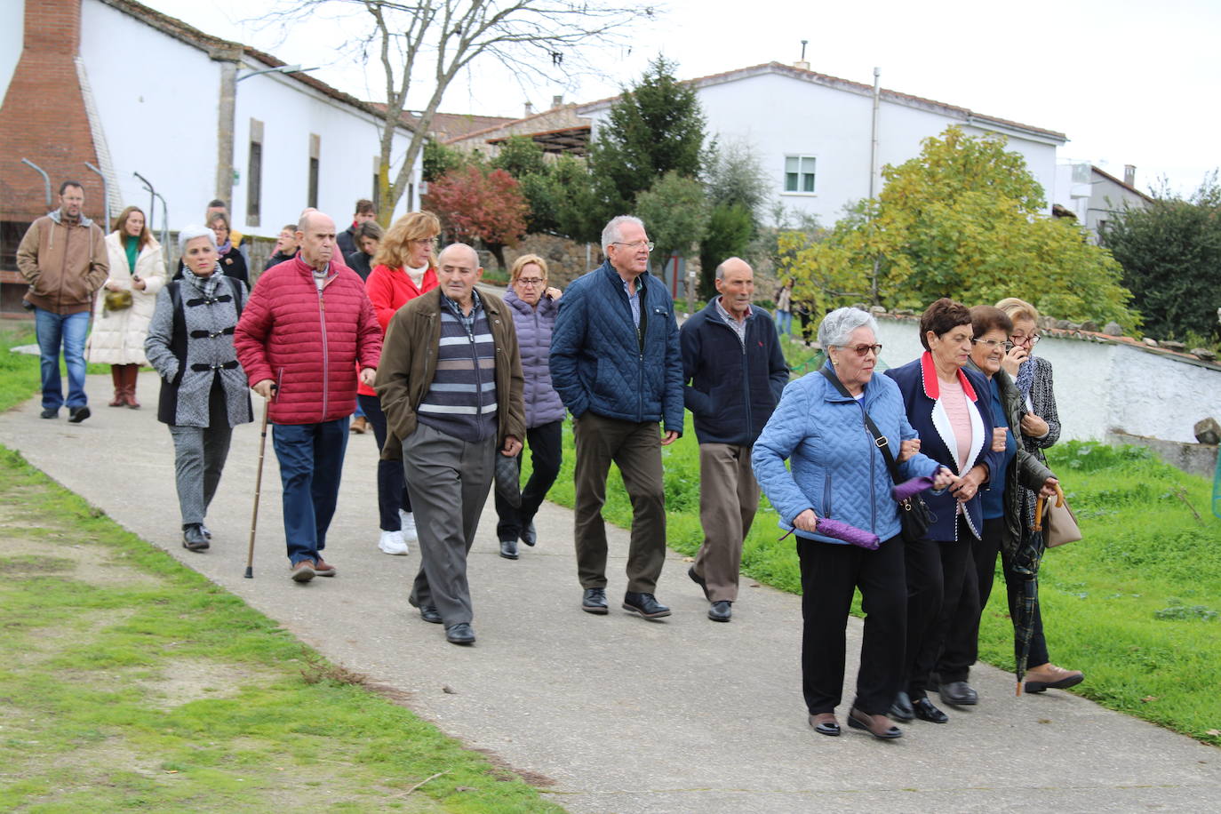 Cristóbal honra a San Martín de Tours en un día de hermanamiento con Guijuelo