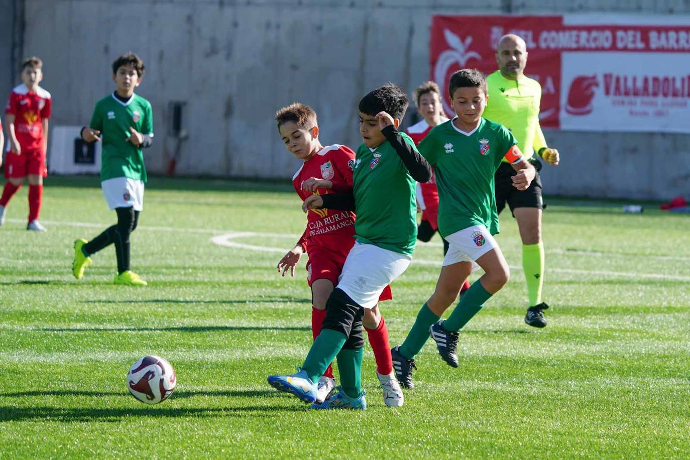 Las mejores imágenes de la jornada 6 en el fútbol base