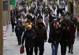 Imagen de un día de frío en Salamanca.