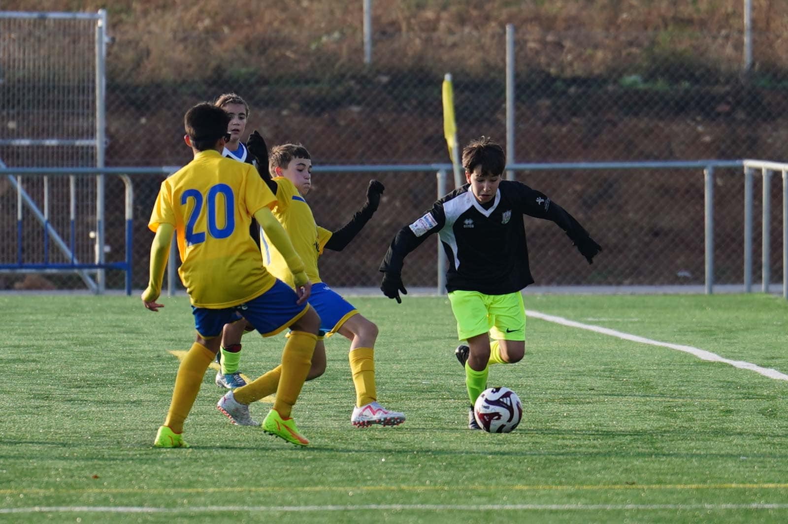 Las mejores imágenes de la jornada 7 en el fútbol base