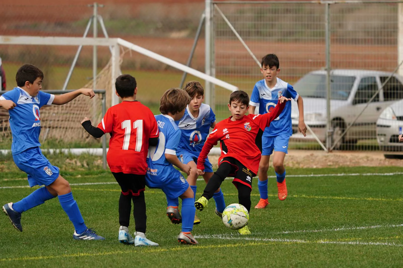 Las mejores imágenes de la jornada 7 en el fútbol base