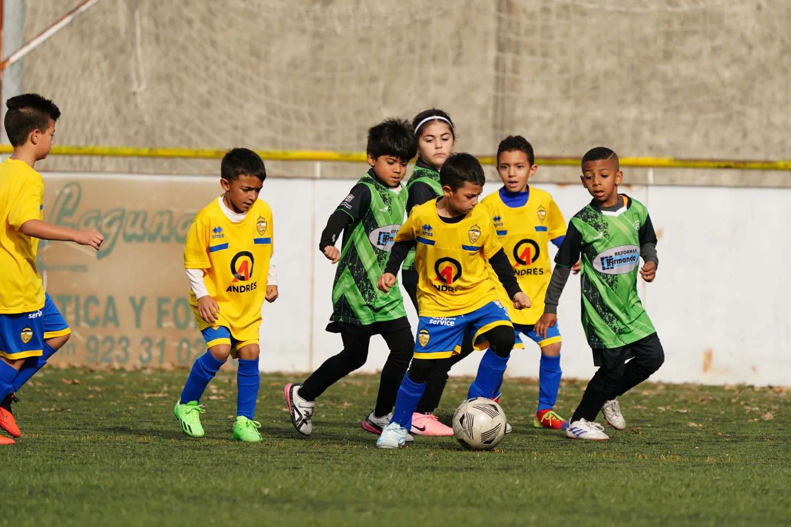 Las mejores imágenes de la jornada 7 en el fútbol base