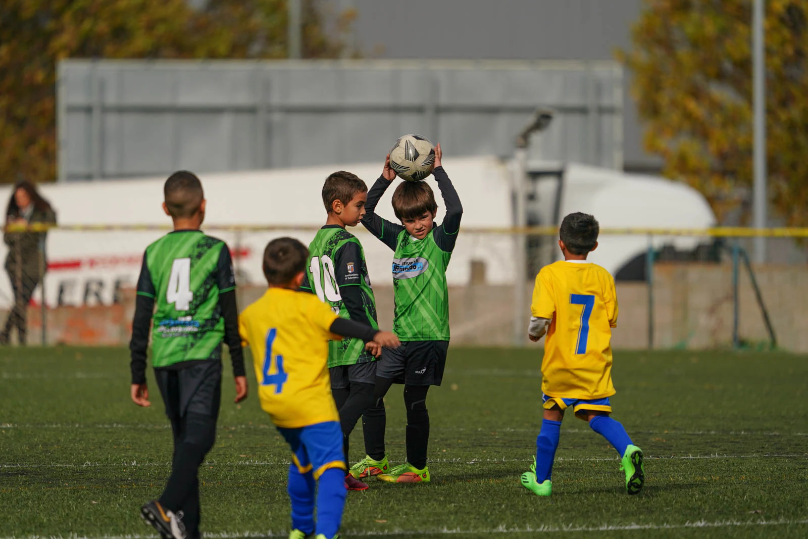 Las mejores imágenes de la jornada 7 en el fútbol base