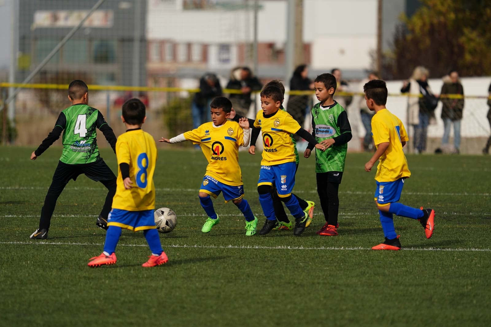 Las mejores imágenes de la jornada 7 en el fútbol base