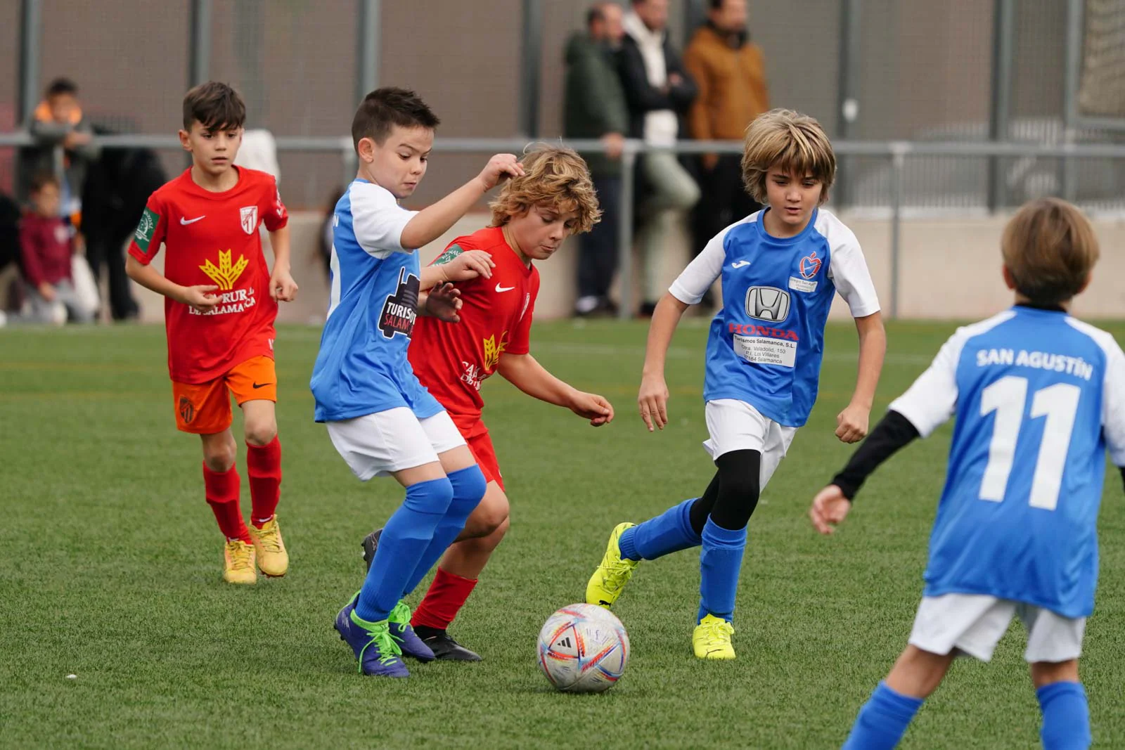 Las mejores imágenes de la jornada 7 en el fútbol base