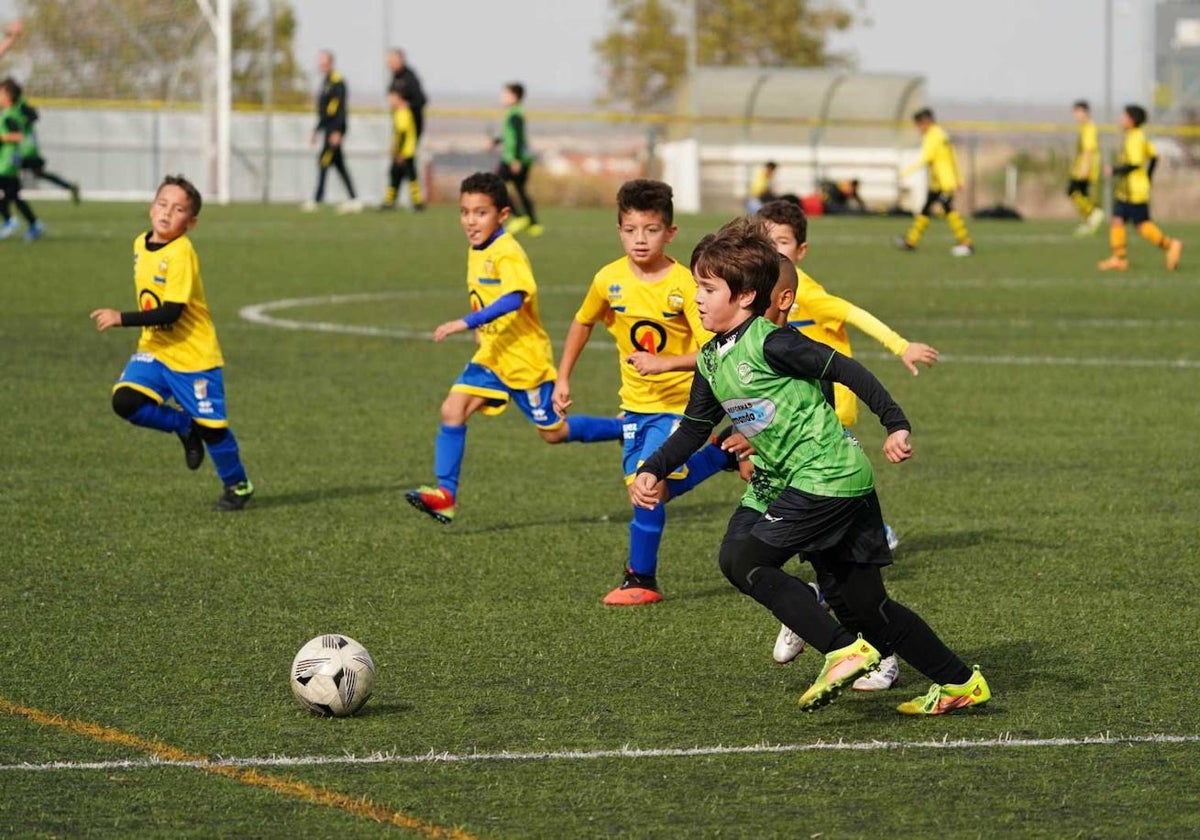 Las mejores imágenes de la jornada 7 en el fútbol base