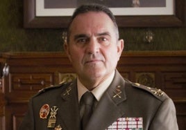 El teniente general, Francisco Gan Pampols.