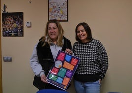 Ana María Castaño y Meli Guerrero en la presentación