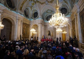 Acto de entrega del Premio Reina Sofía.