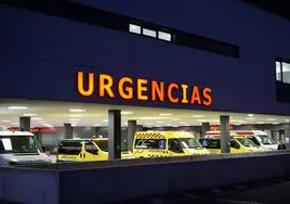 Servicio de Urgencias del Hospital de Salamanca.