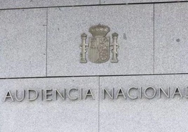 Fachada de la Audiencia Nacional |