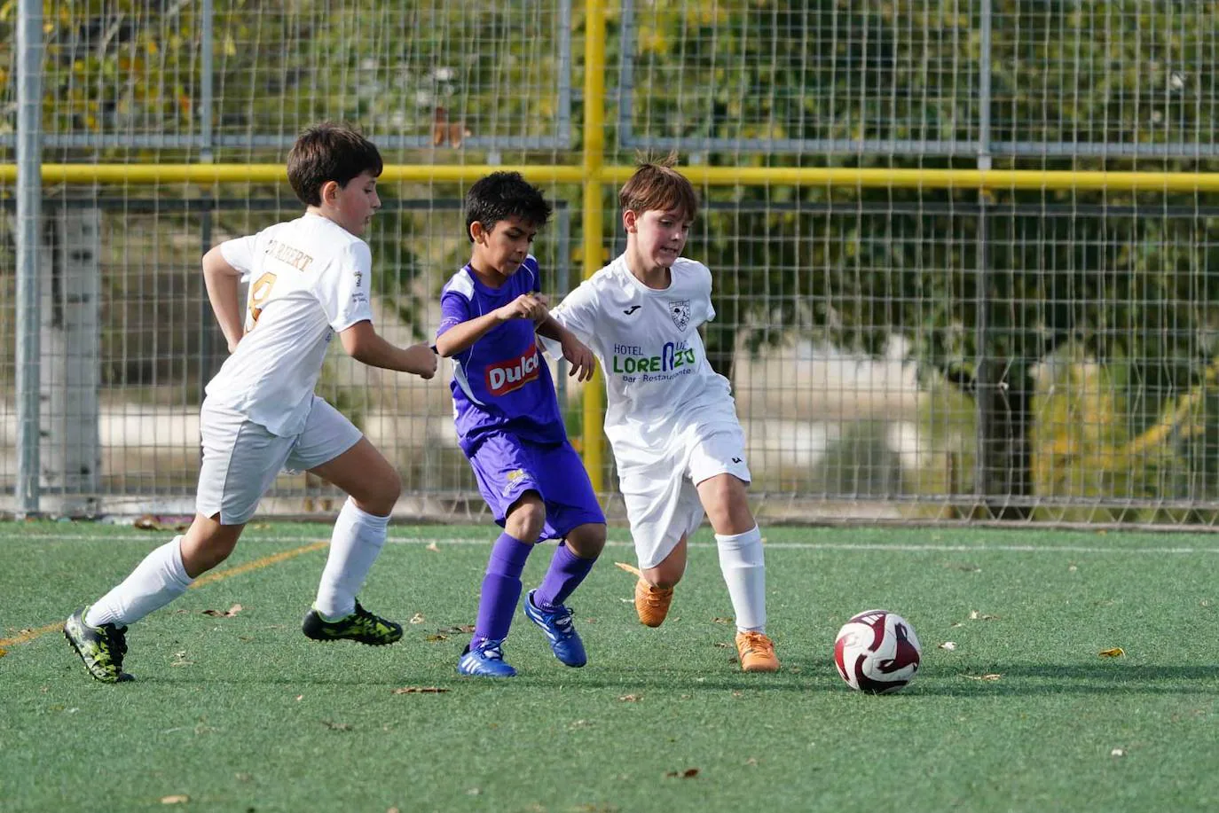 La jornada del fútbol base en Salamanca, en imágenes