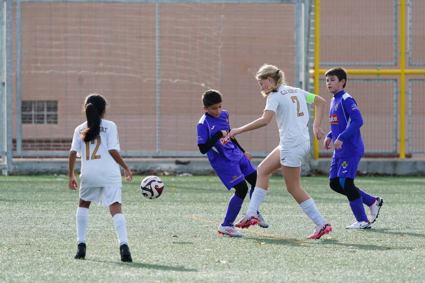 La jornada del fútbol base en Salamanca, en imágenes