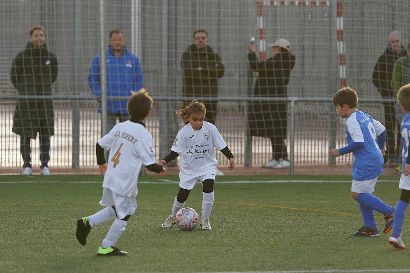 La jornada del fútbol base en Salamanca, en imágenes