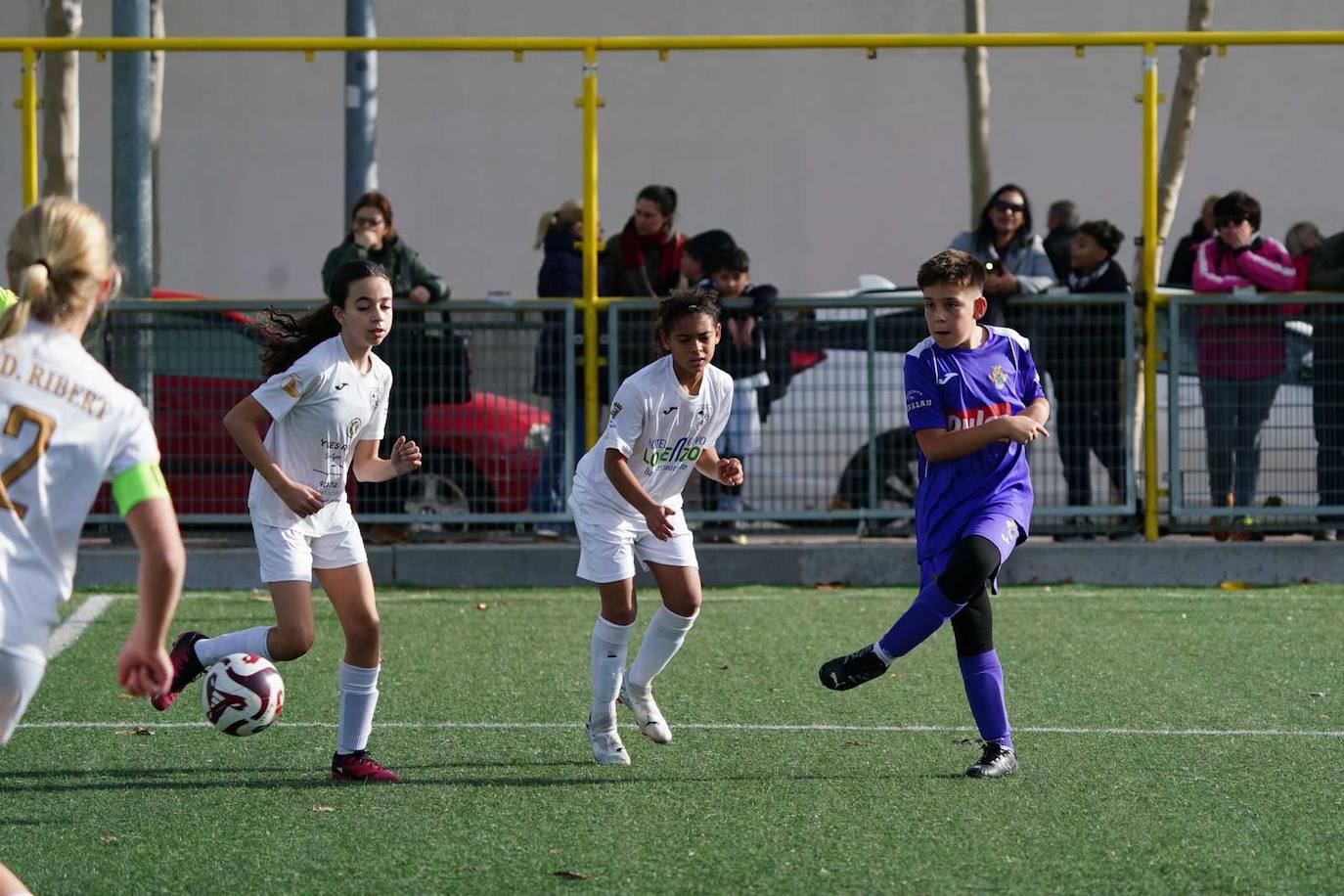 La jornada del fútbol base en Salamanca, en imágenes