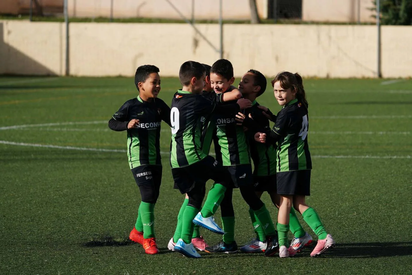 La jornada del fútbol base en Salamanca, en imágenes