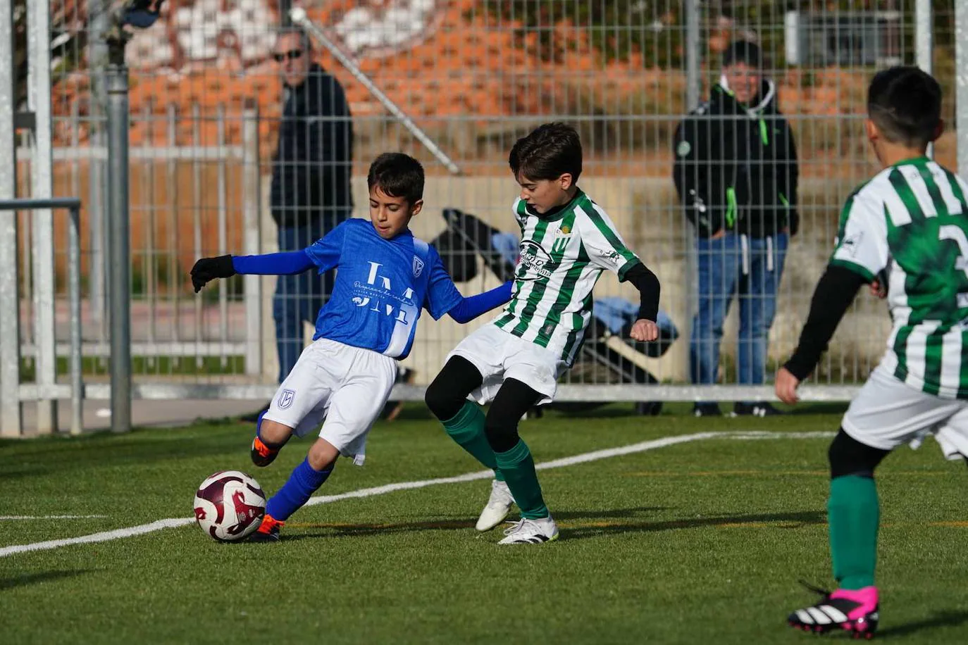 La jornada del fútbol base en Salamanca, en imágenes