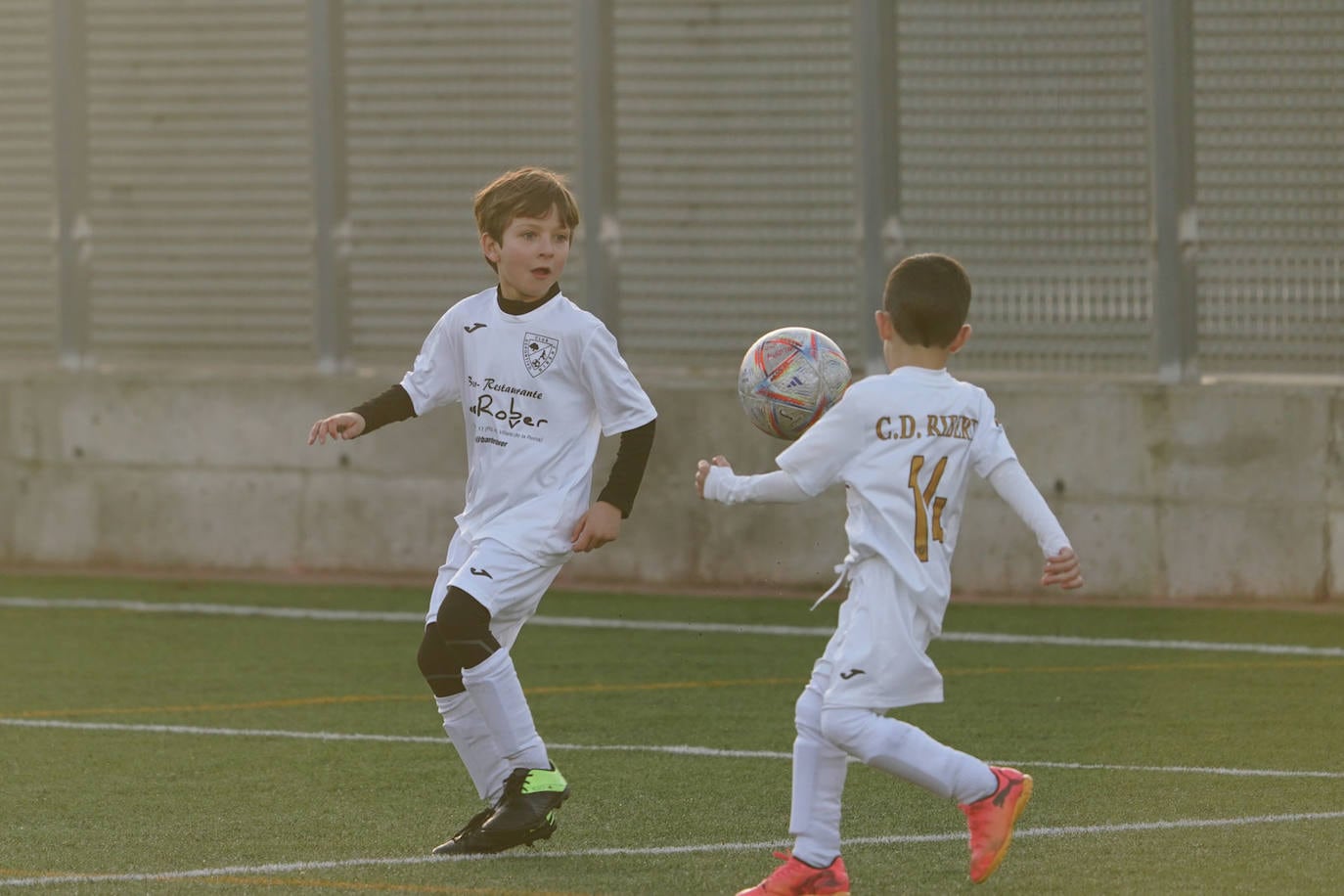 La jornada del fútbol base en Salamanca, en imágenes