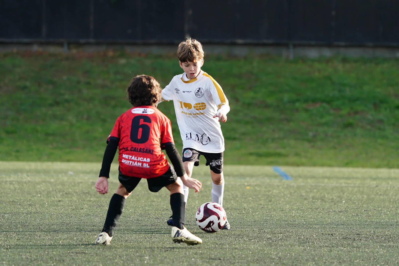 La jornada del fútbol base en Salamanca, en imágenes