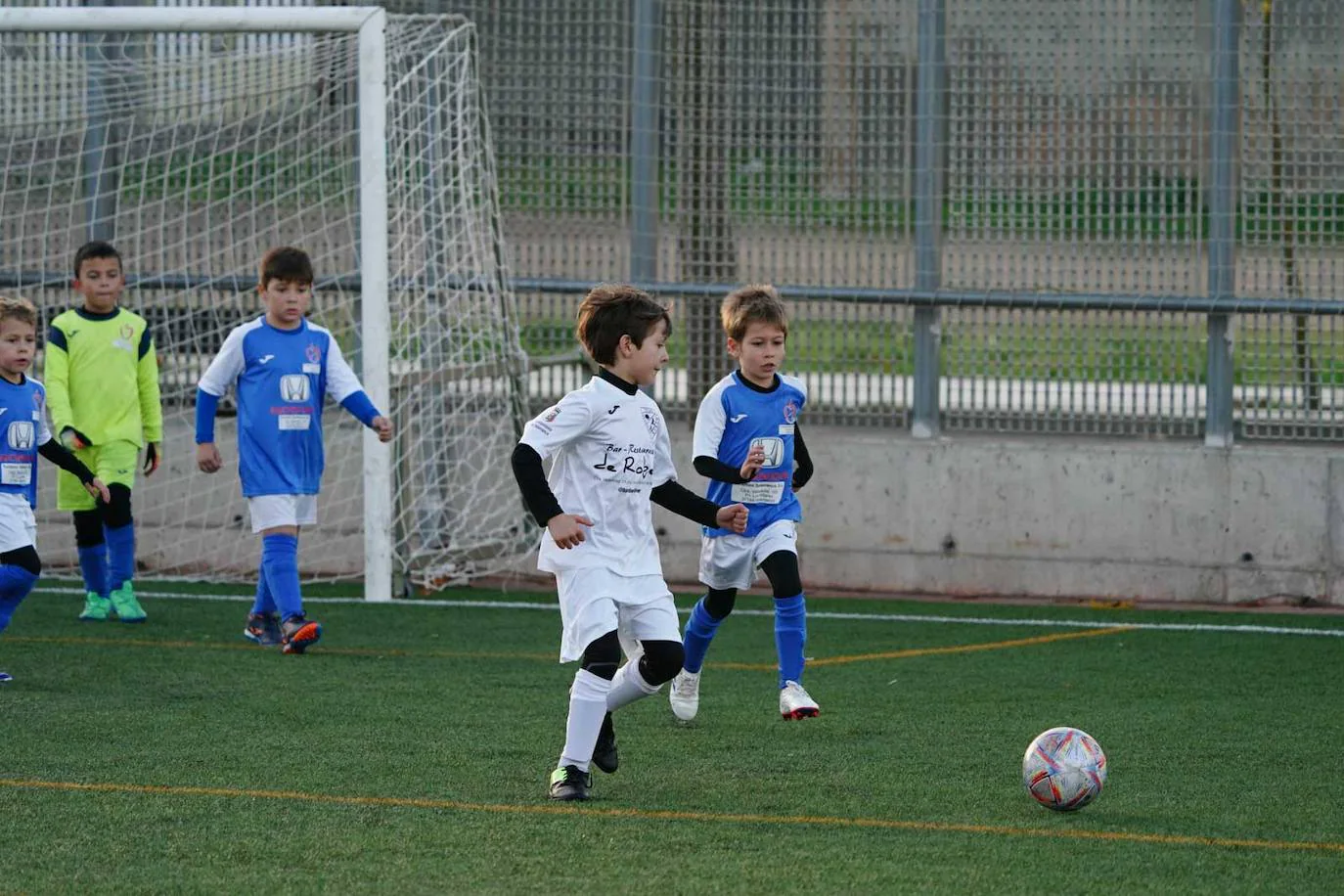 La jornada del fútbol base en Salamanca, en imágenes