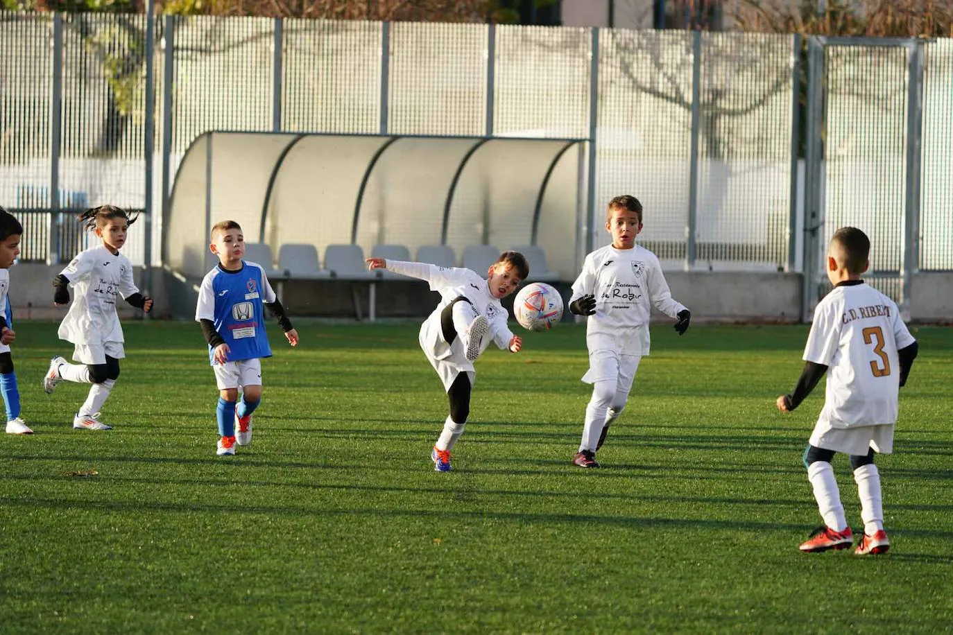 La jornada del fútbol base en Salamanca, en imágenes