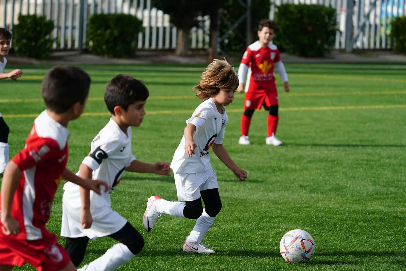 La jornada del fútbol base en Salamanca, en imágenes