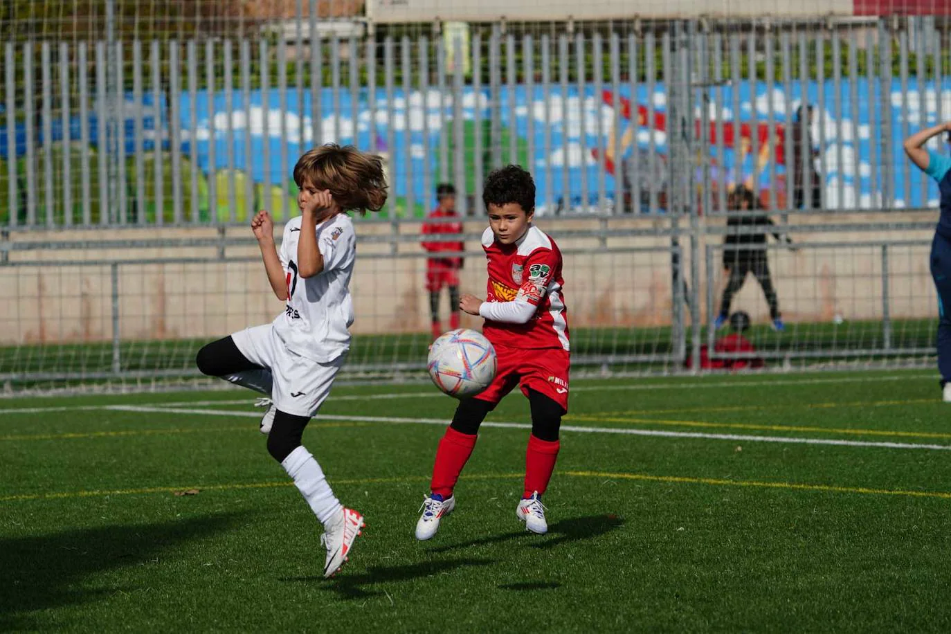 La jornada del fútbol base en Salamanca, en imágenes