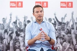 El secretario general del PSOE-M, Juan Lobato.