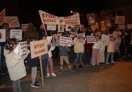 A la manifestación acudieron vecinos de todas las edades.