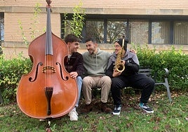 Nico, David y Roy, integrantes de RND Trío.