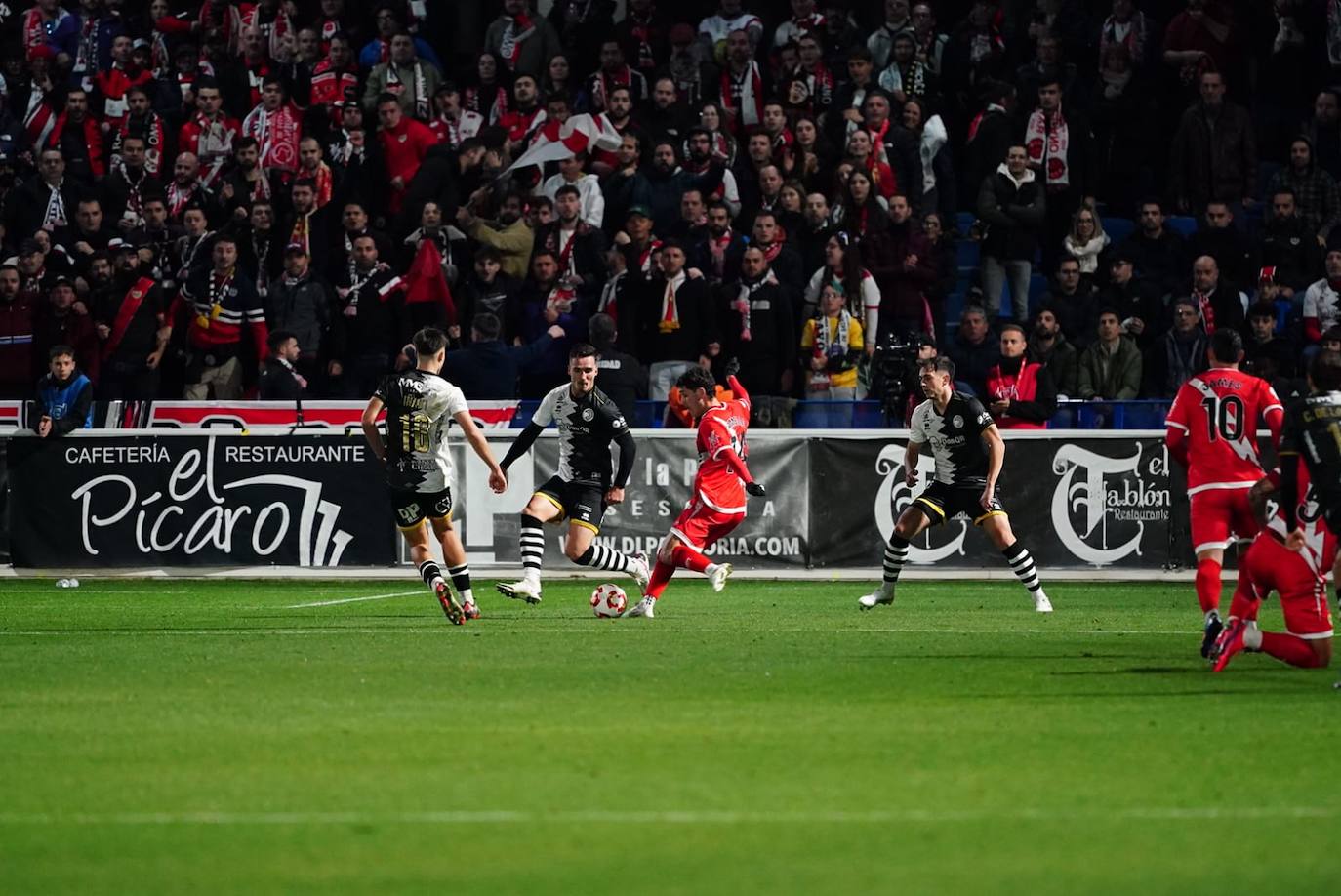 Todas las imágenes de la noche de Copa para Unionistas contra el Rayo Vallecano